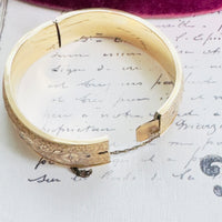 Hinged Bangle Bracelet
