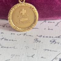 antique French pendant