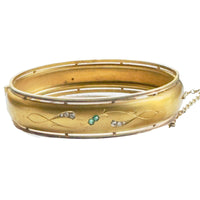 Victorian Gold Bangle