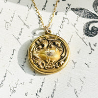 14k Gold Antique Locket