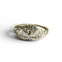 14k Gold Diamond Ring