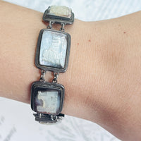 Antique Sterling Cameo Bracelet