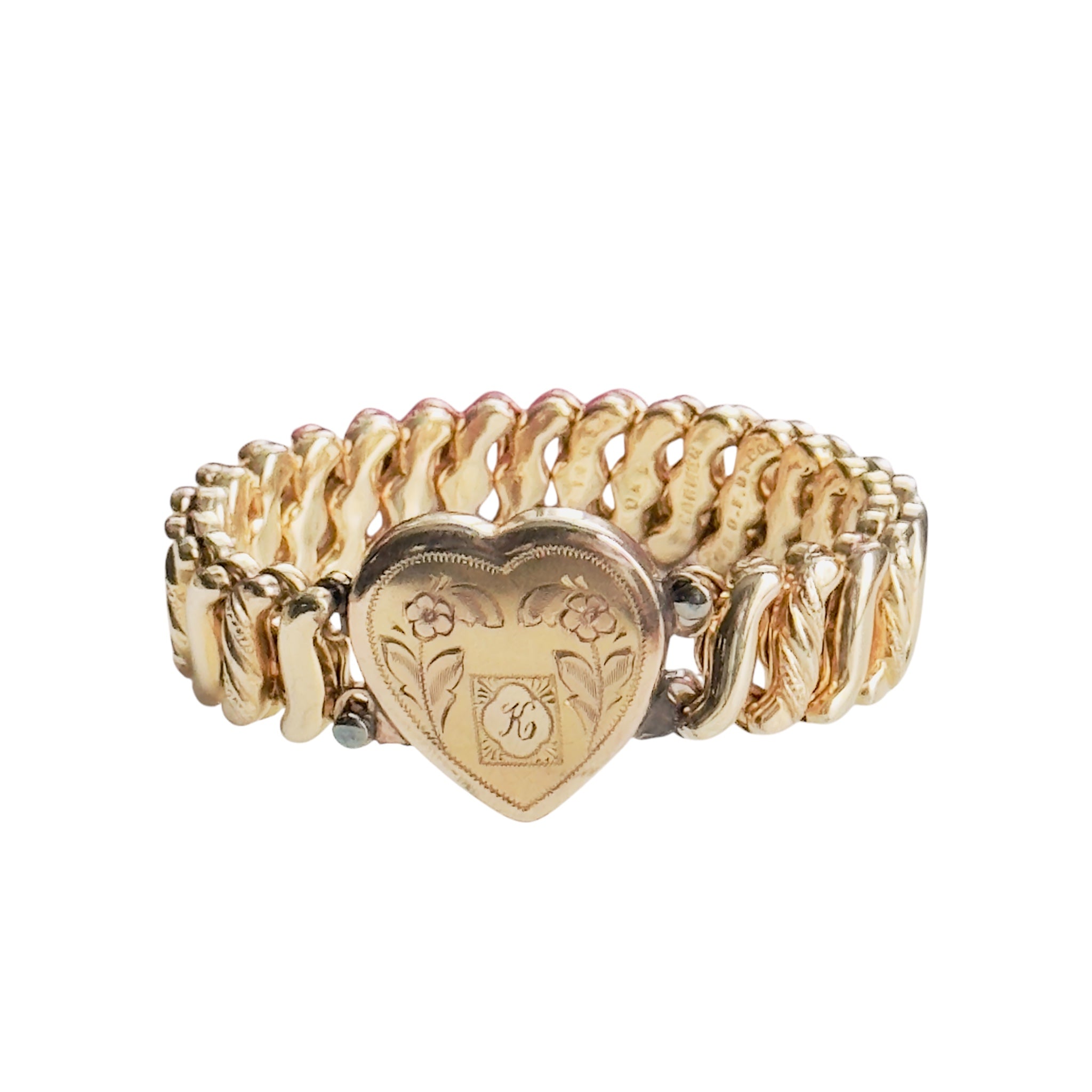 アクセサリー 40s SweetHeart Expansion Bracelet Carmen DFB Carmen Sweetheart Expansion Bracelet – hipV Modern Vintage Jewelry