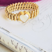 Vintage Carmin Sweetheart Expansion Bracelet