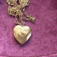 14K gold Art Deco necklace