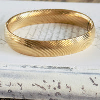 Carl Art Hinged Bangle Bracelet