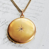 Starburst Diamond Locket