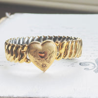 Vintage Bigney Sweetheart Bracelet | Gold Filled | hipV