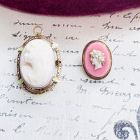 14k Pink Cameo