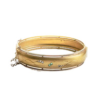 Victorian Hinged Bangle Bracelet