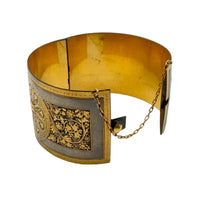 Antique Floral Cuff Bracelet