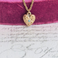 gold Heart necklace