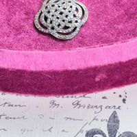 pavé diamond statement pendant