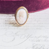 cameo statement ring