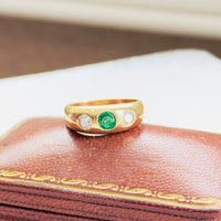 Antique 14k Gold Gypsy Ring