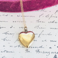 Reverse of heart locket