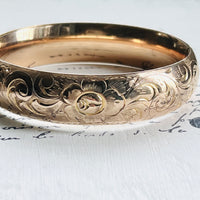 Vintage Gold Bangle