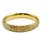 Gold Bangle Bracelet
