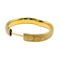 Antique Hinged Bangle Bracelet