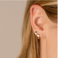 Classic Gold Huggie Hoops