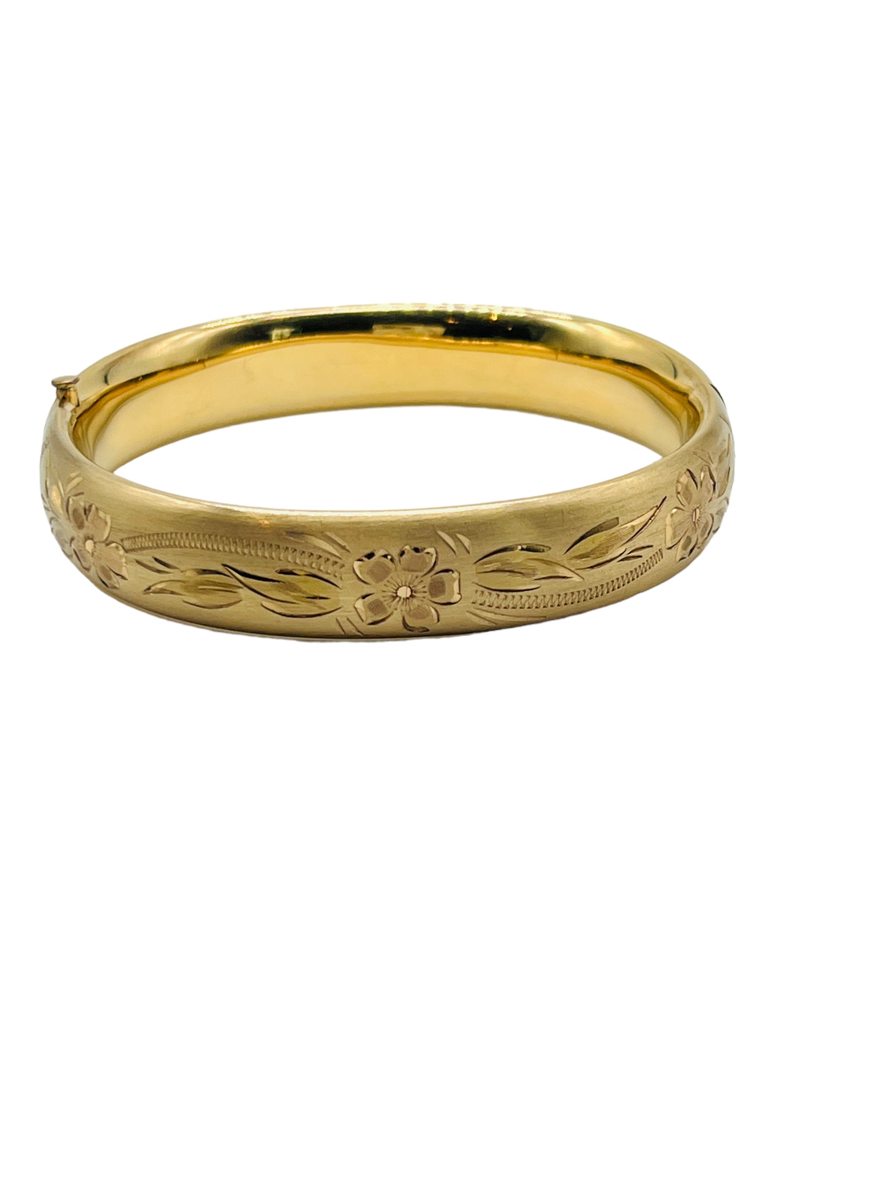 H.F. Barrows Hinged Bangle Bracelet – hipV Modern Vintage Jewelry