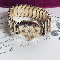 Starburst Heart Bracelet