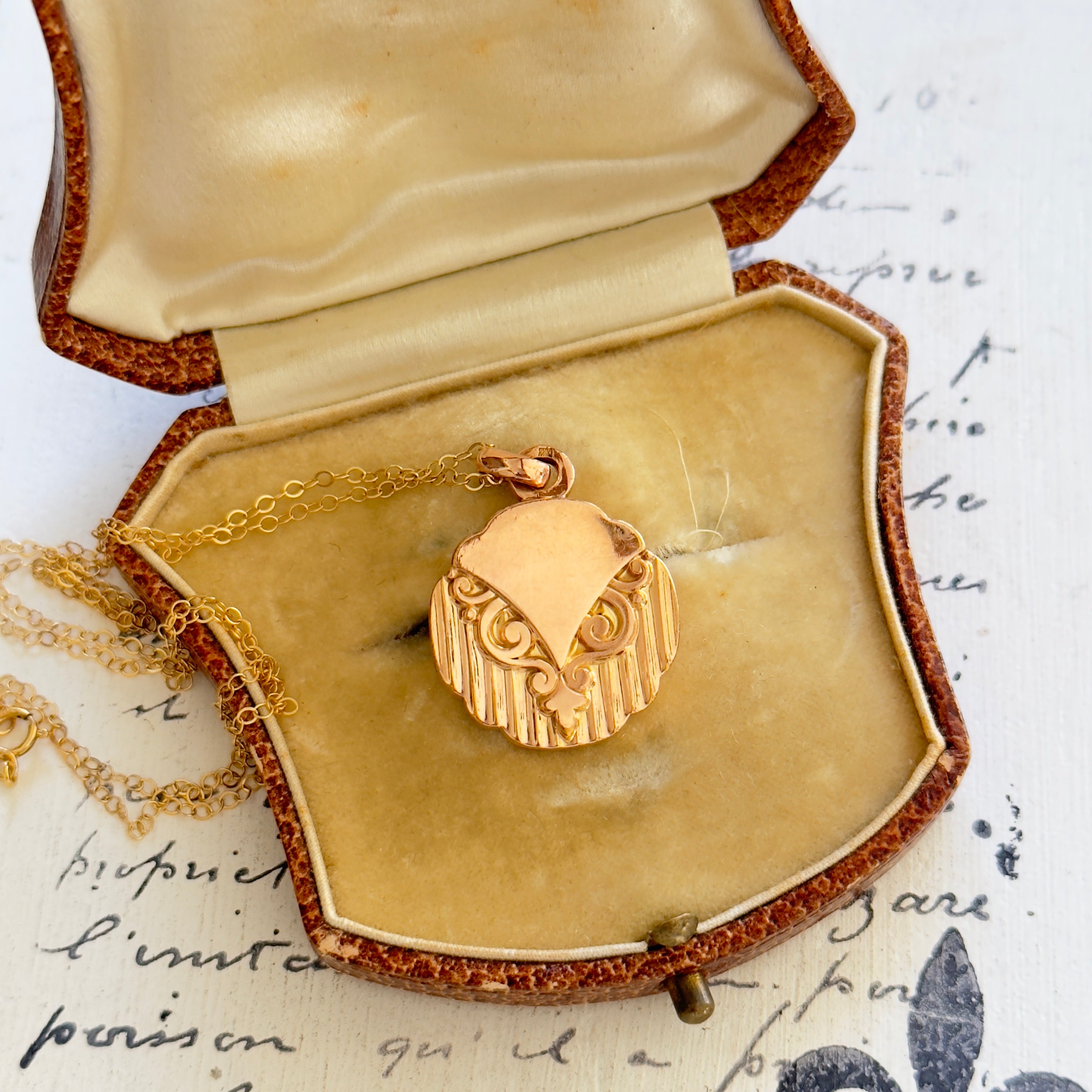 Victorian French Gold-Filled Pendant – hipV Modern Vintage Jewelry