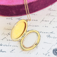 image of interior of locket