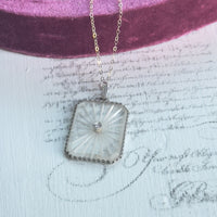 Camphor Glass Pendant