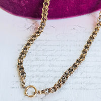 12K Gold Watch Chain