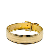 Art Deco Gold Buckle Bracelet
