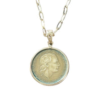 14k Gold Coin Necklace
