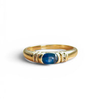 Gold Sapphire Ring