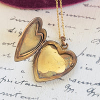 interior of photo locket