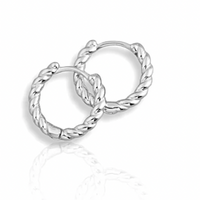 Mini Twisted Hoop Earrings