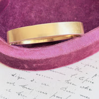 Vintage Foster and Bailey hinged bangle bracelet with clean reverse