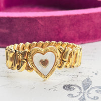 Vintage Speidel Sweet Heart Bracelet