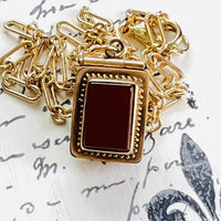 Gold Carnelian Pendnat