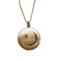 Crescent Moon Locket
