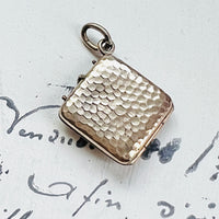 Antique Lozenge Gold Locket