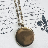 WH & Co Lion Photo Locket
