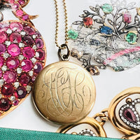 Monogram Keepsake Locket