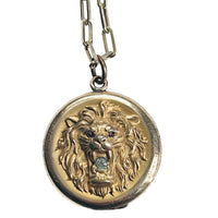 WH & Co Lion Photo Locket