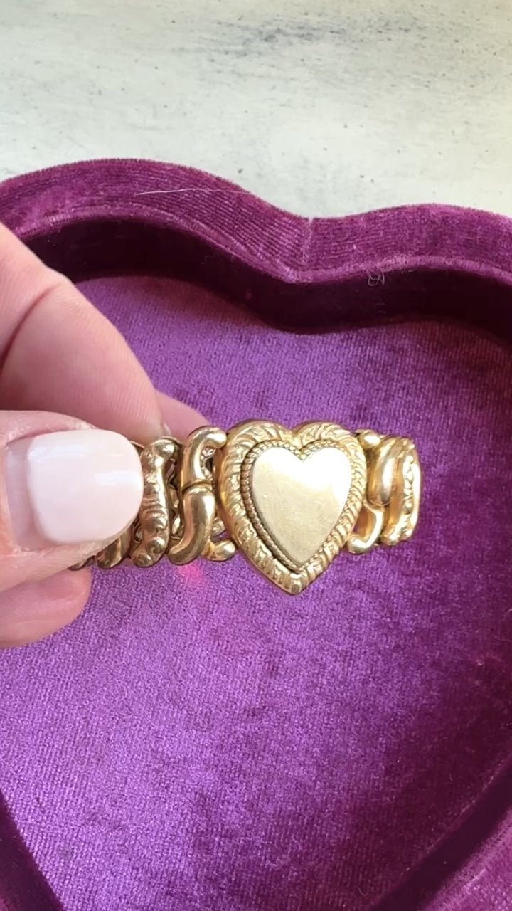 Pitman & Keeler Sweet Heart Expansion Bracelet – Circa 1920's