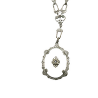 Vintage Camphor Glass Necklace by hipV Modern Vintage Jewelry.