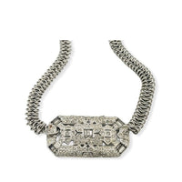 Art Deco Rhinestone Necklace