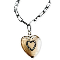 Gold Filled Heart Paste Locket