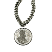 1902 Edward V11 Coronation Coin Necklace