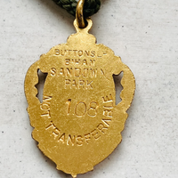 1927 Sandown Park Club Enamel and Gilt Bracelet