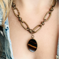 Victorian Agate Locket